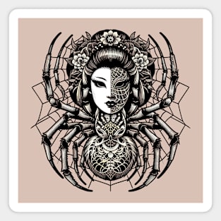 Seductive Jorōgumo - Spider Myth of Japanese Folklore Magnet